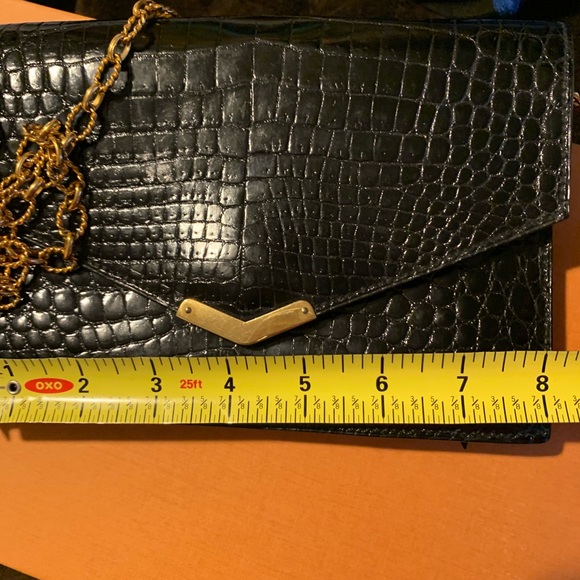 Vintage Crocodile style skin in leather texture - Picture 4 of 4